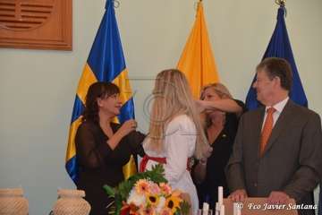Miles de personas celebran el día de Santa Lucía en Las Tirajanas (Foto Francisco Javier Santana)